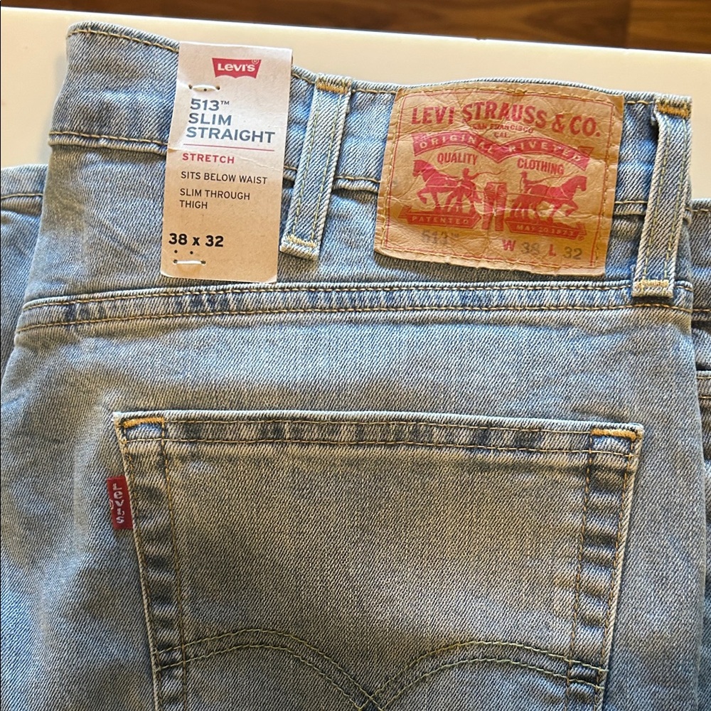 Levi's Men's Denim Slim Straight Jeans